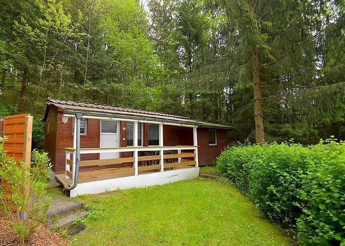 Campingplatz Campingplatz&bungalowdorf Am Waldbad Erlau (St. Kilian)